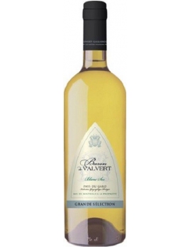 Вино Барон де Валверт / Франция Лангедок Гард белое сухое 0,75 л. 12%