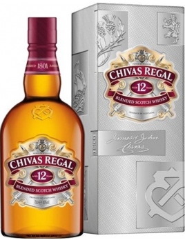 Виски Чивас Ригал / 12 лет купажированный Шотландия 0,375 л 40% ПУ