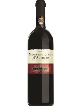 Вино Декорди / Монтепульчано Италия Абруццо красное сухое 0,75 л. 12,5%