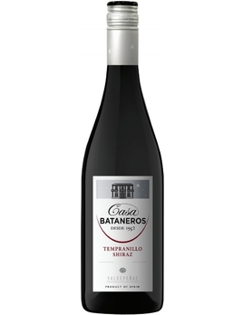 Вино Каза Батанерос / Темпранильо Шираз Испания Вальдепеньяс красное сухое 0,75 л. 13%