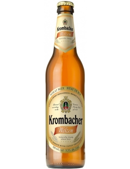 Пиво Кромбахер / Вайцен Германия нефильтрованное светлое стекло 0,5 л. 5,3%