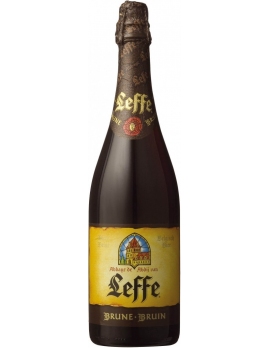 Пиво Леффе / Брюне Бельгия фильтрованное темное стекло 0,75 л. 6,5%