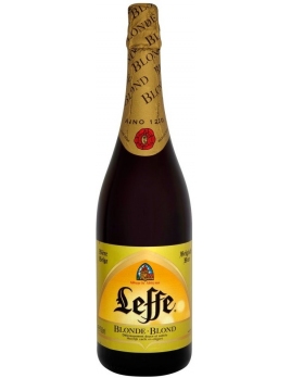 Пиво Леффе / Блонде Бельгия фильтрованное светлое стекло 0,75 л. 6,6%