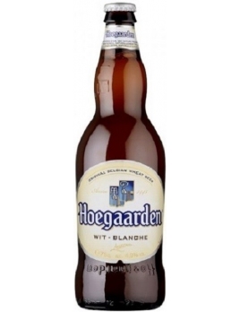 Пиво Хугарден / Бельгия нефильтрованное светлое стекло 0,75 л. 4,9%