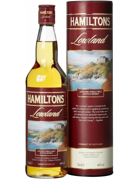 Виски Гамильтонс / Лоулэнд односолодовый Шотландия 0,7 л. 40% ПУ