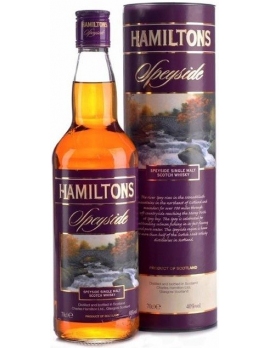 Виски Гамильтонс / Спейсайд односолодовый Шотландия 0,7 л 40% ПУ