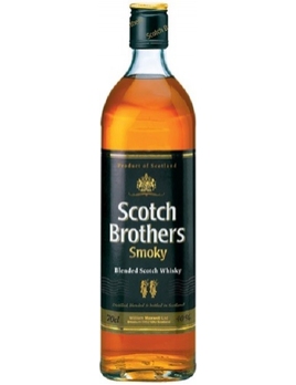 Виски Скотч Бразерс / Смоки купажированный Шотландия 0,7 л 40%