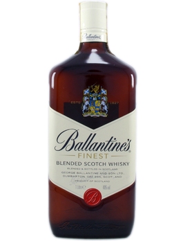 Виски Баллантайнс / Файнест купажированный Шотландия 1 л 40%
