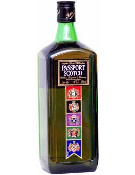 Виски Пасспорт Скотч / купажированный Шотландия 1 л 40%