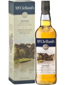 Виски Макклелландс / Спайсленд односолодовый Шотландия 0,7 л. 40% ПУ