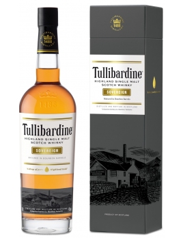 Виски Туллибардин / Соверен односолодовый Шотландия 0,7 л. 43% ПУ