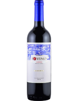 Вино Ай Лав Вино / Резерва Карменер Чили Долина Мауле  красное сухое  0,75 л. 13,5%