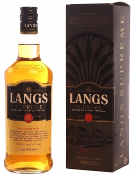 Виски Лэнгс Суприм / 5 лет купажированный Шотландия 0,7 л. 40% ПУ