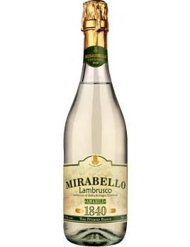 Вино игристое Мирабелло / Ламбруско Италия Эмилия-Романья белое полусладкое 0,75 л. 7,5%