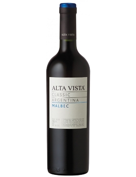 Вино Альта Виста / Классик Мальбек Аргентина Мендоса красное сухое 0,75 л. 13,5%