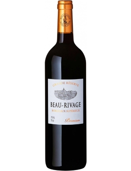 Вино Бо-Риваж / Премиум Гранд Резерв 2013г Франция АОС Бордо красное сухое 0,75 л. 12,5%