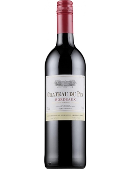 Вино Шато Дю Пин / 2012г Франция АОС Бордо красное сухое 0,75 л. 12,5%