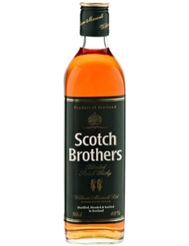 Виски Скотч Бразерс / купажированный Шотландия 0,5 л 40%