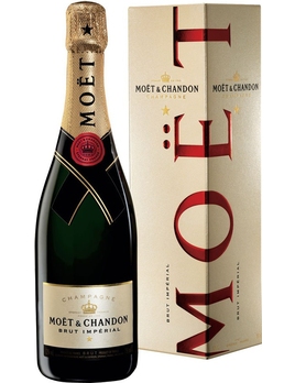 Шампанское Моэт и Шандон / Империаль Франция Шампань белое брют 0,75 л. 12% ПУ