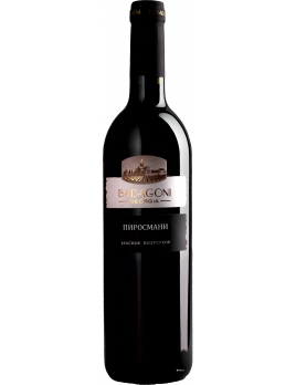 Вино Бадагони / Пиросмани Грузия Кахети красное полусухое 0,75 л. 12,5% 