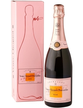 Шампанское Вдова Клико / Понсардин Розе Франция Шампань розовое брют 0,75 л 12,5% ПУ