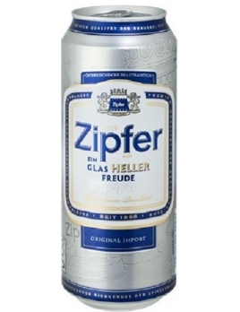 Пиво Ципфер / Оригинал Австрия фильтрованное светлое банка 0.5л 5.4%