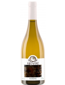 Вино Арт Вайн / Цинандали Грузия Кахетия белое сухое 0,75 л. 13%