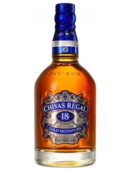 Виски Чивас Ригал / 18 лет купажированный Шотландия 0,5 л. 40%