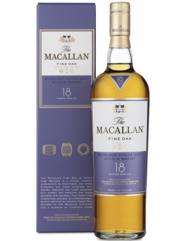Виски Макаллан / Файн Ок 18 лет односолодовый Шотландия 0,7 л. 40% ПУ