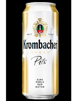 Пиво Кромбахер / Пильс Германия фильтрованное светлое банка 0,5 л. 4.8%