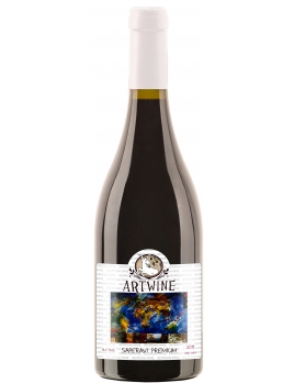 Вино Арт Вайн / Саперави Премиум Грузия Кахетия красное сухое 0,75 л. 13%
