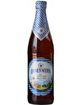 Пиво Либенвайс / Хефе Вайссбир Германия нефильтрованное светлое стекло 0,5 л. 5,5%