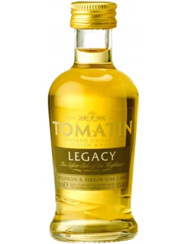 Виски Томатин / Легаси односолодовый Шотландия 0,05 л. 43% 