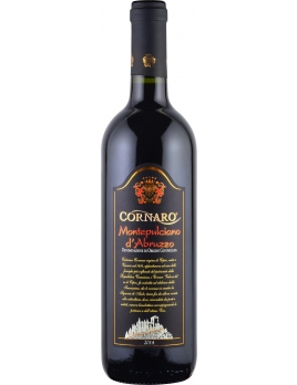 Вино Корнаро / Монтепульчано Италия Абруццо красное сухое 0,75 л, 12% 