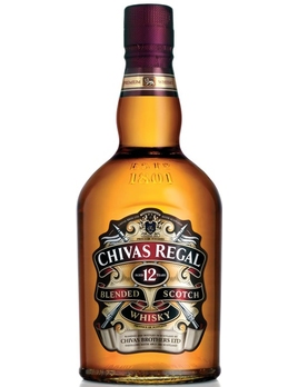 Виски Чивас Ригал / 12 лет купажированный Шотландия 0,5 л 40%