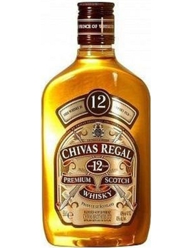 Виски Чивас Ригал / 12 лет купажированный Шотландия 0,2 л. 40%
