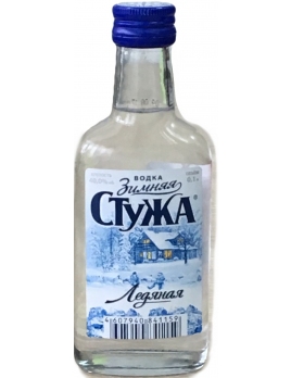 Водка Стужа / Ледяная Россия 0.1л 40%