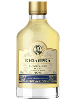 Водка виноградная Кизлярка / Традиционная Россия 0,1 л 40%