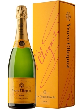 Шампанское Вдова Клико / Понсардин Франция Шампань белое брют 0,75 л. 12% ПУ